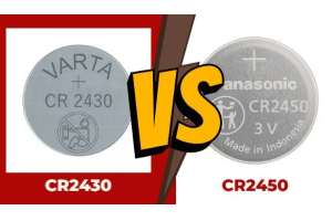 Batteria CR2430 vs CR2450: dimensioni, caratteristiche della batteria, applicazioni