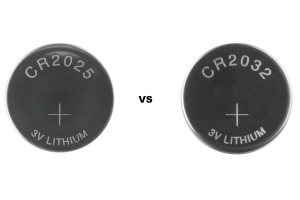 CR2025 vs.Batteria CR2032