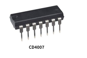 CD4007 CMOS Inverter: pinout, foglio dati e panoramica del pacchetto 14-cosìic