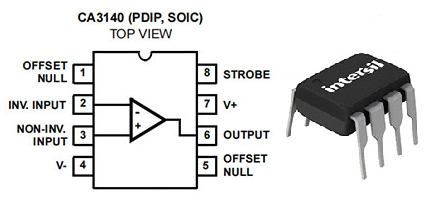 CA3140 Pinout