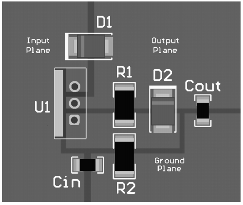 LM338 Layout