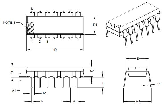 PIC16F1503 Package Outline