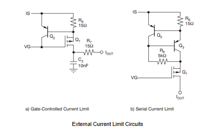 External Current Limit Circuits